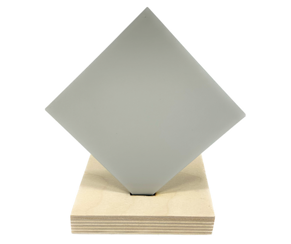 Recycled Acrylic (Aluminum Metallic) - Matte One Side