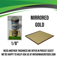 Mirror Acrylic Custom Cut