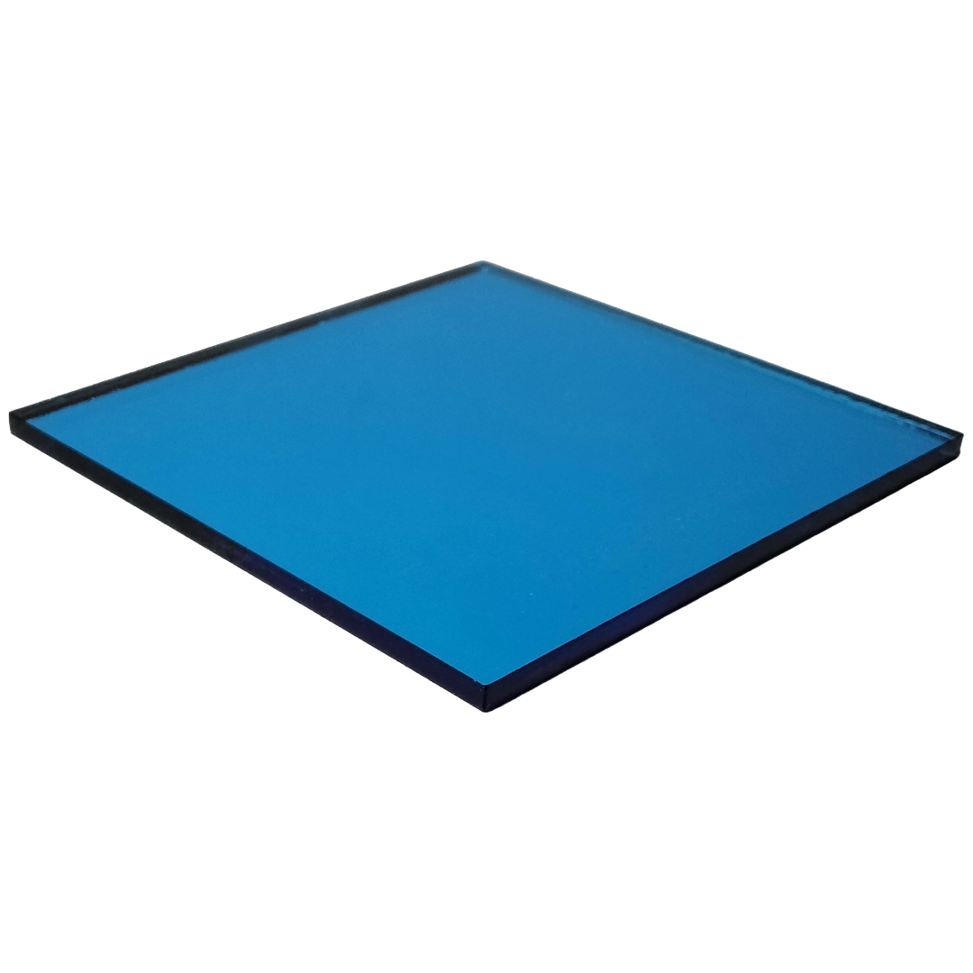 Blue Mirrored Acrylic
