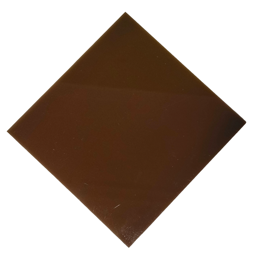 Brown Nearly Opaque Acrylic