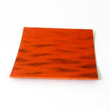 Bright Orange Dyed Birch Veneer