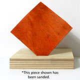 Bright Orange Dyed Birch Veneer