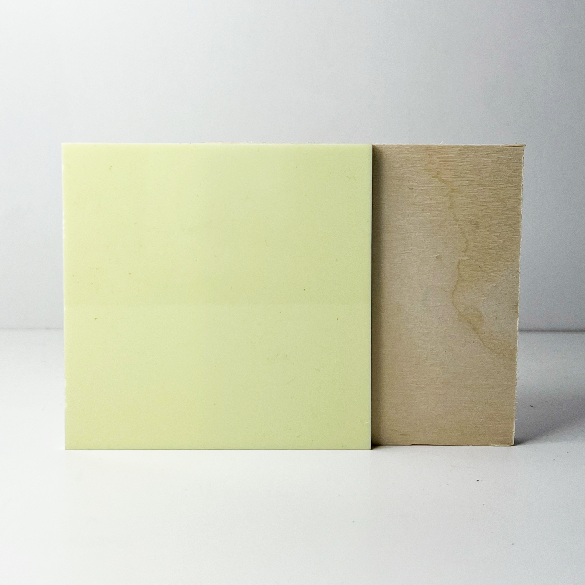 Yellow Pastel Acrylic Sheet - Matte One Side