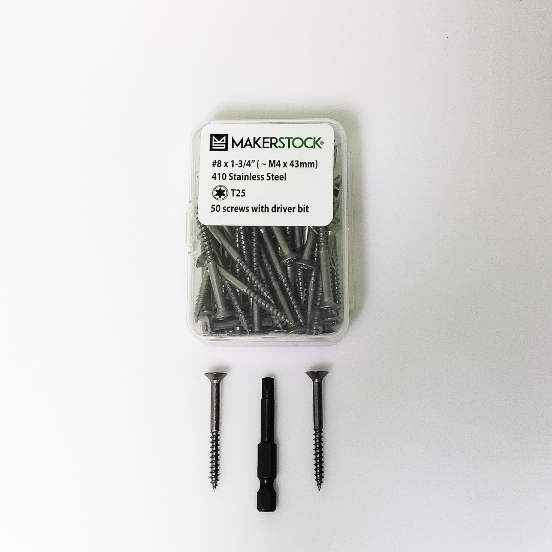 MakerStock Wood Screws
