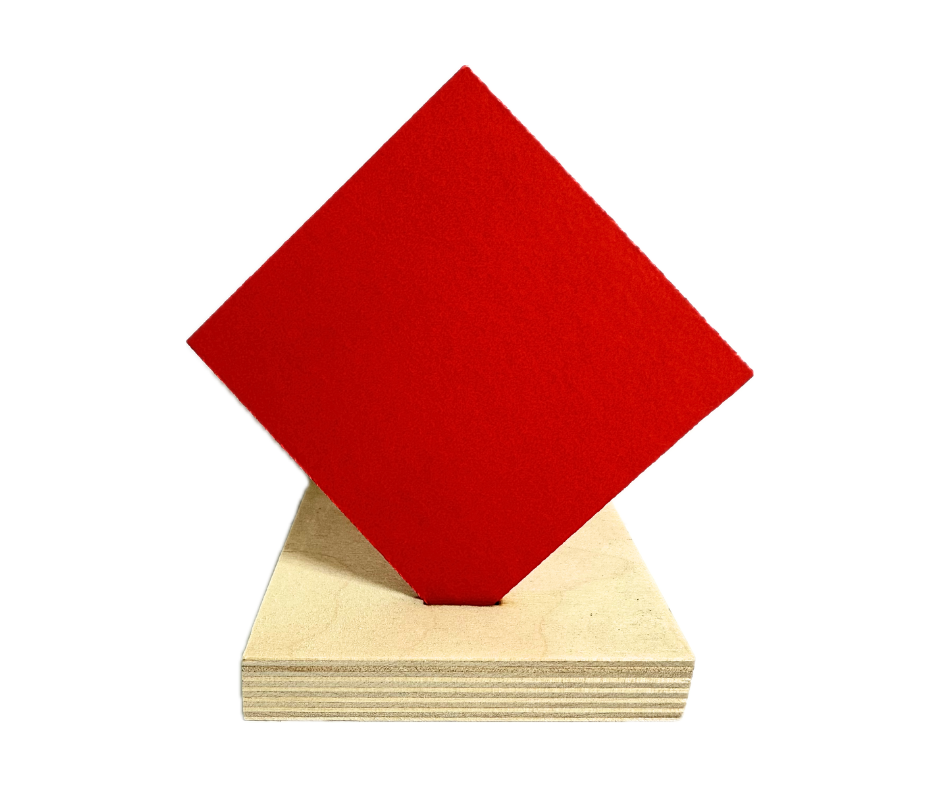 Recycled Red Solid QuickBoard – MakerStock