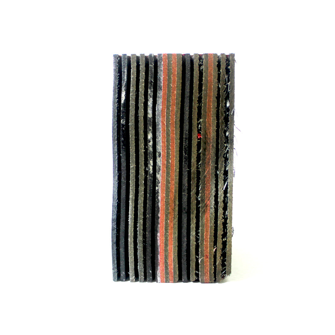 Red/Gray Laminated Birch Wood Blanks