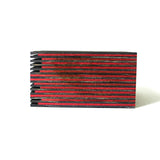 Red/Gray Laminated Birch Wood Blanks