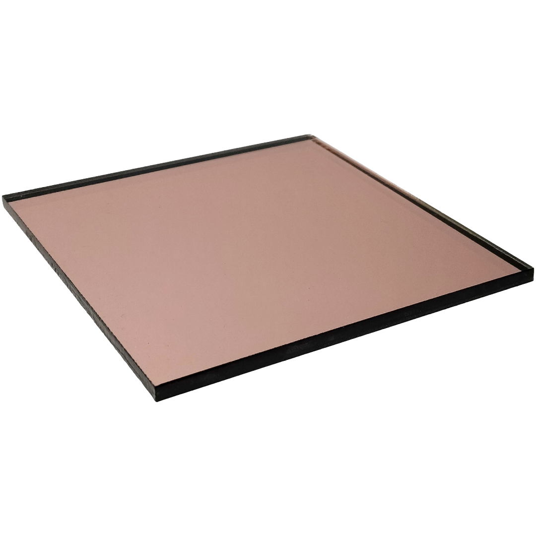 Rose Gold Mirrored Acrylic