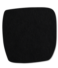 Recycled Black Solid QuickBoard (Chipboard)