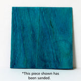 Turquoise Blue Dyed Birch Veneer