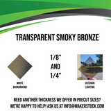 Transparent Acrylic Custom Cut