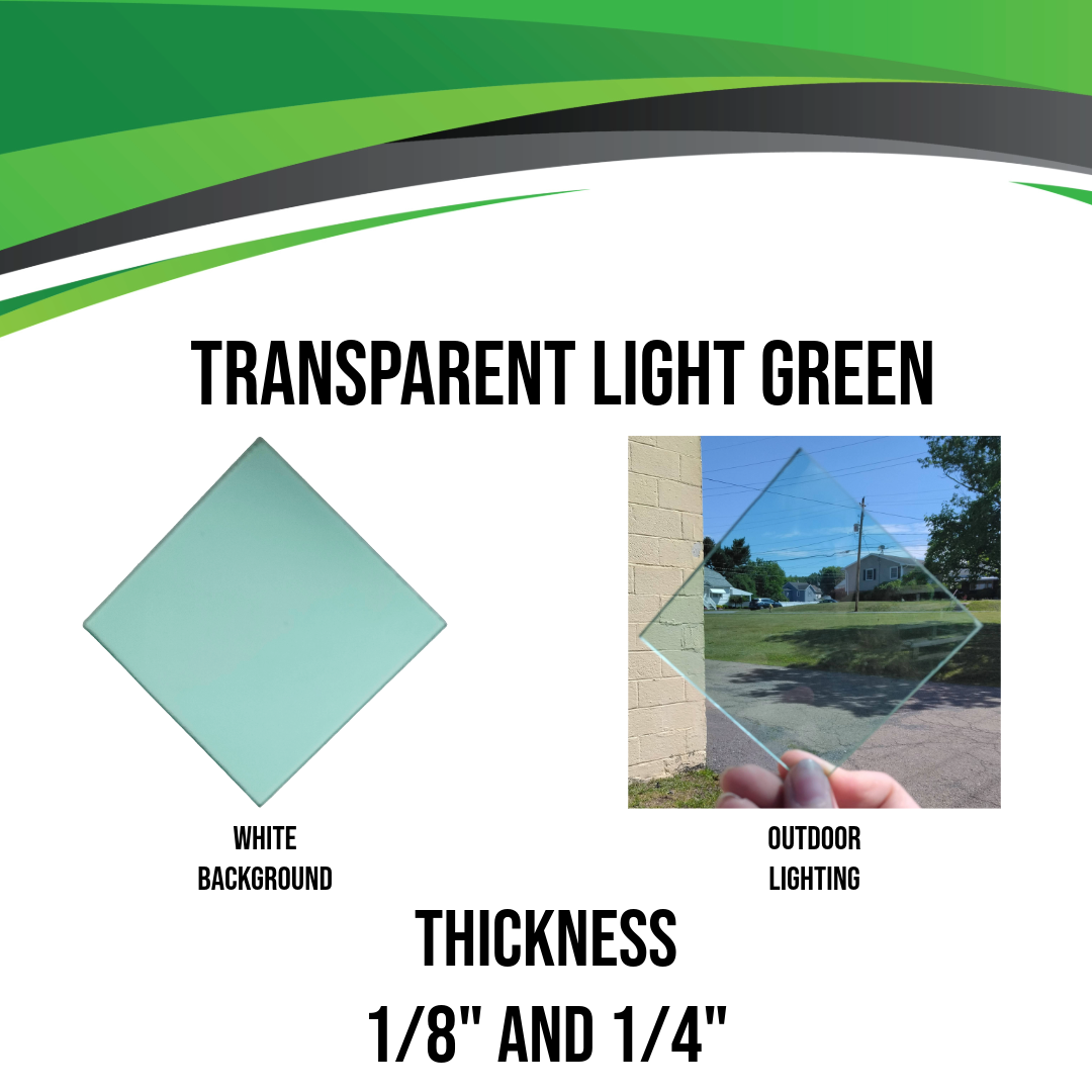 Light Green Transparent Acrylic