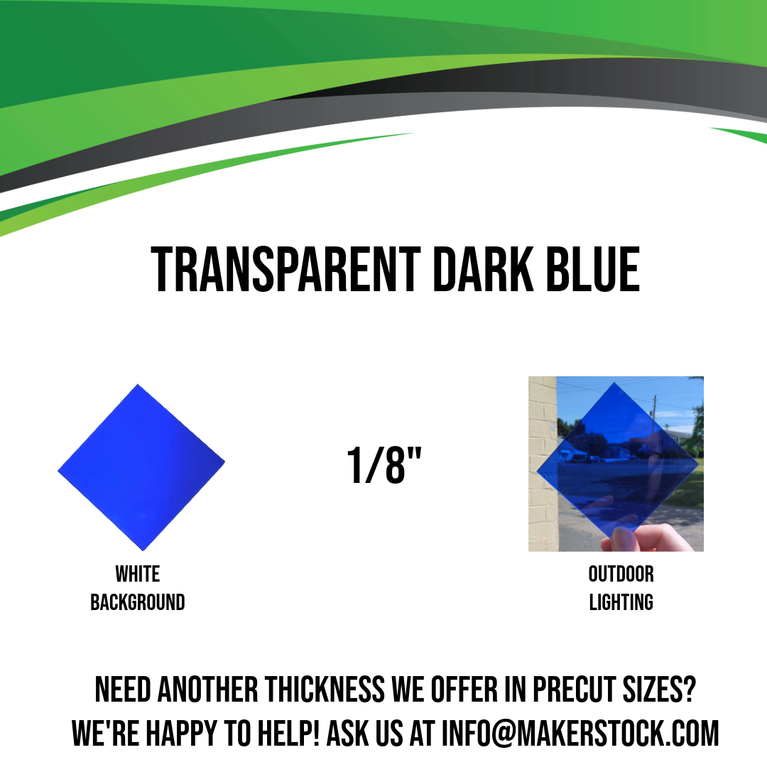 1/8" Transparent Acrylic Custom Cut