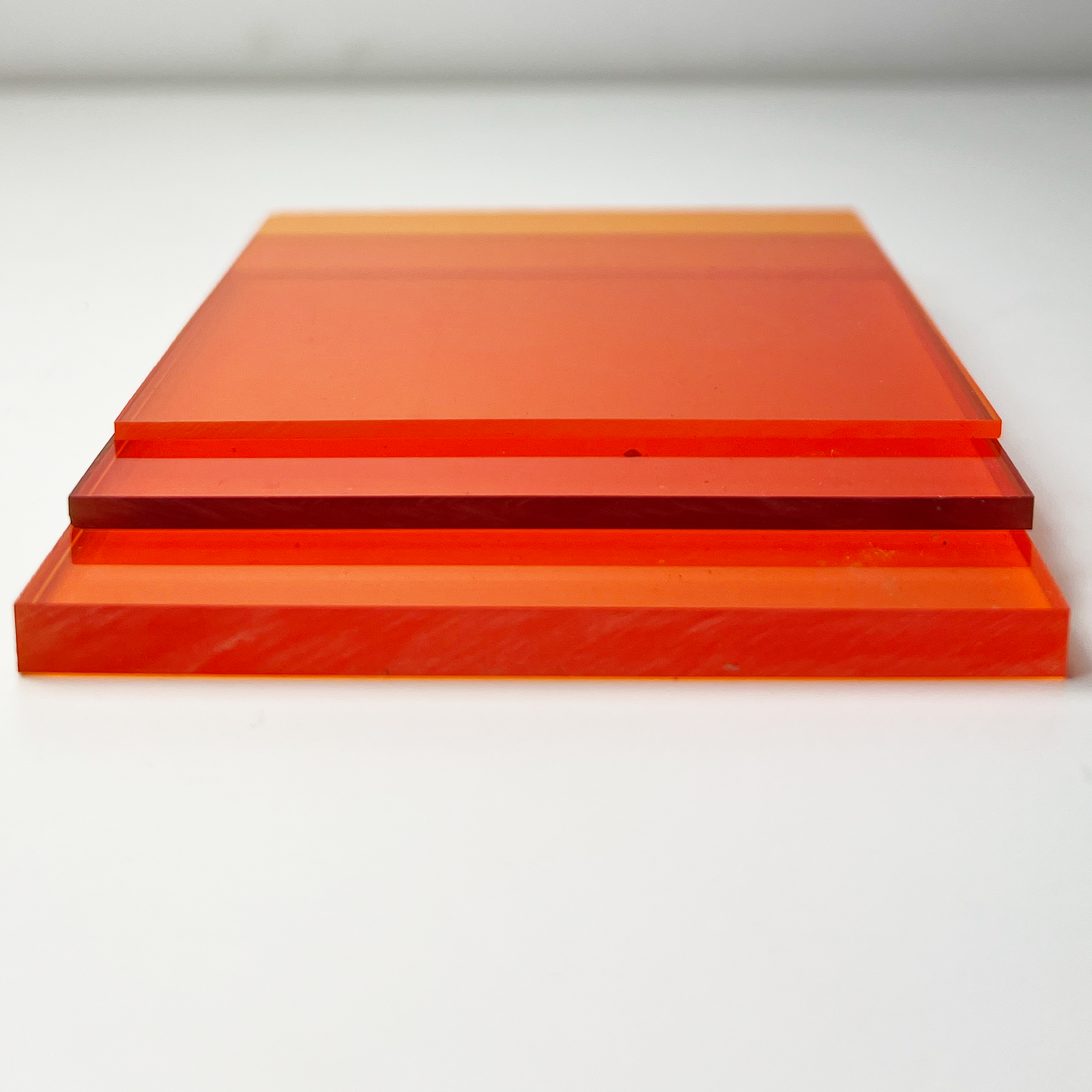 Orange Transparent Acrylic