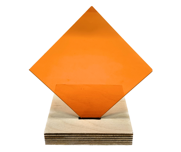 Acrylic (Transparent Orange)