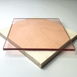Acrylic (Transparent Rose Gold)