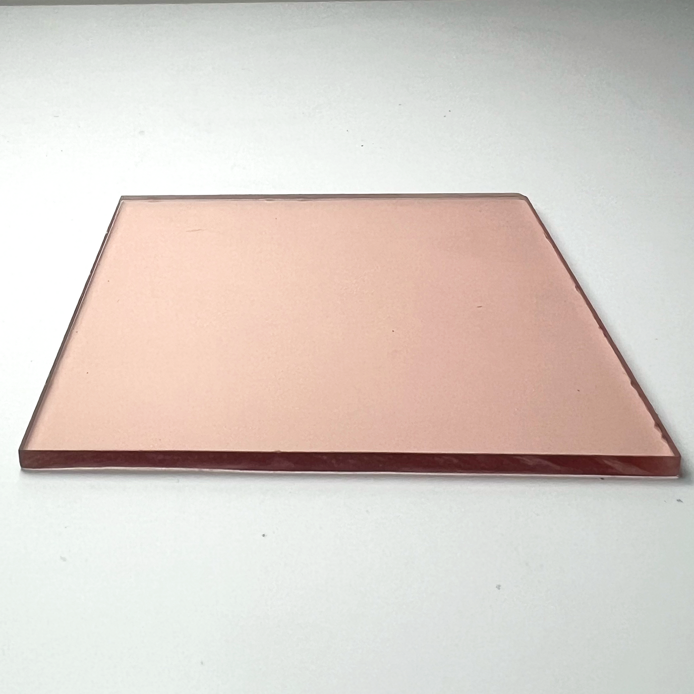 Rose Gold Transparent Acrylic
