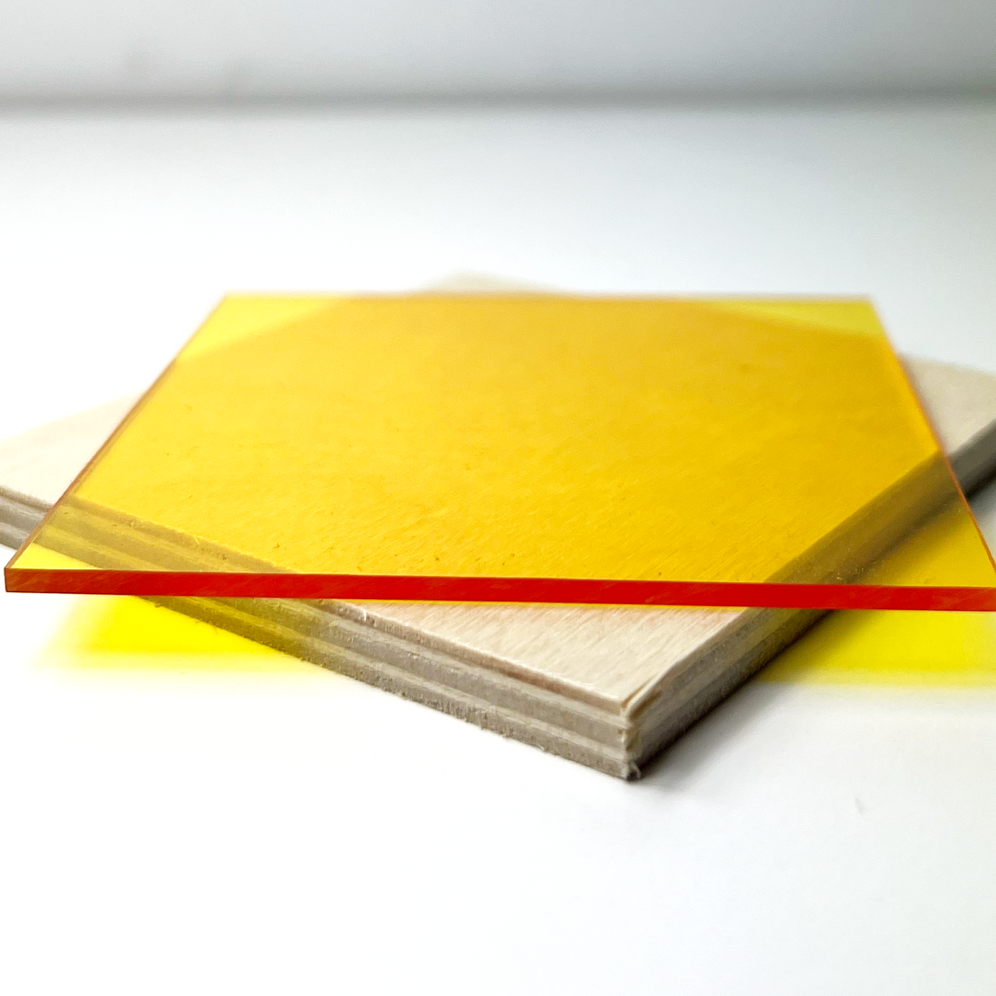 Yellow Transparent Acrylic