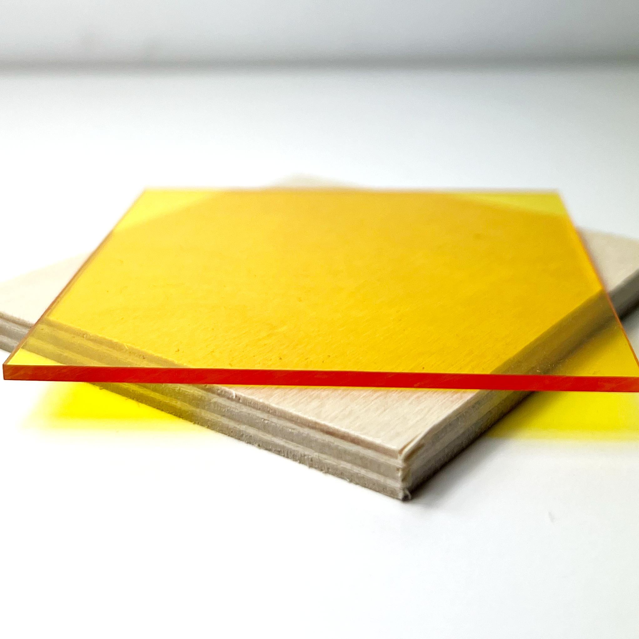 Yellow Transparent Acrylic