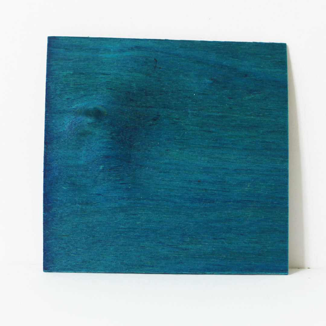 Turquoise Blue Dyed Birch Veneer – MakerStock