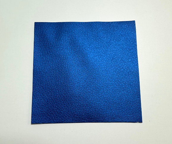 Leather (Vegan)  - Royal Blue