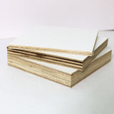 White Melamine Faced Eucalyptus Plywood - 1/4" - 3/4"