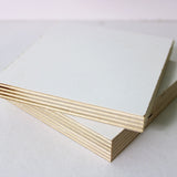 White Melamine Faced Baltic Birch Plywood  - 1/4" - 3/4"