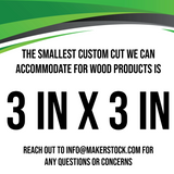 3/4" Baltic Birch Plywood Custom Cut