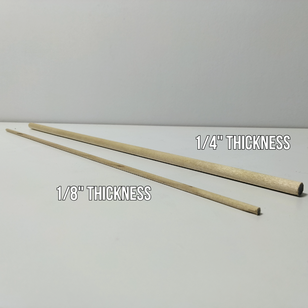 Birch Dowels - Round