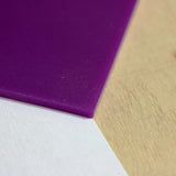 Neon Purple Acrylic Matte One Side