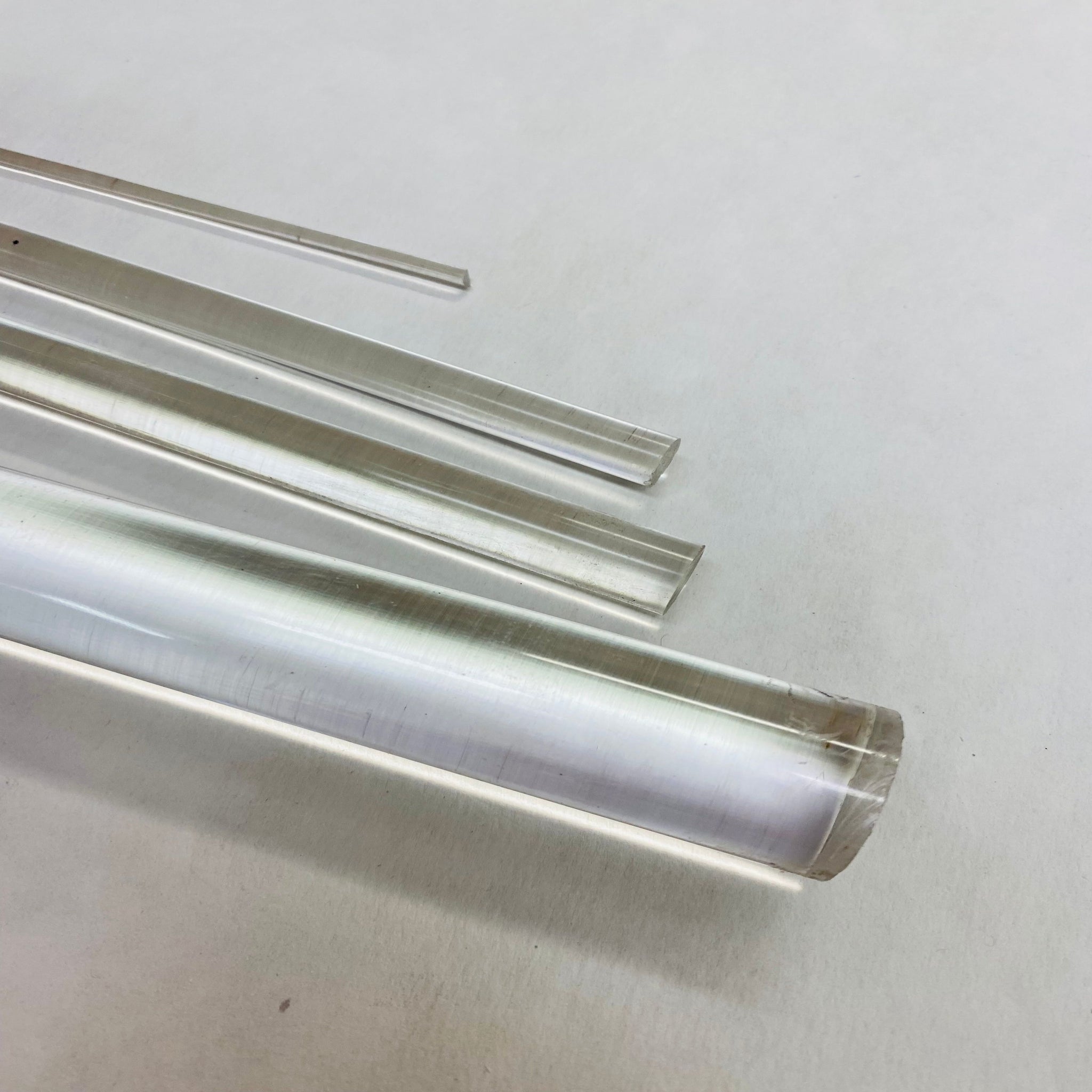 Large Selection of Cut-to-Size Plexiglass Rod In Stock at