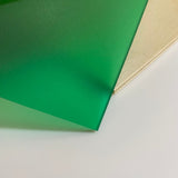 Acrylic (Frosted Emerald Green) - Frosted Two Sides