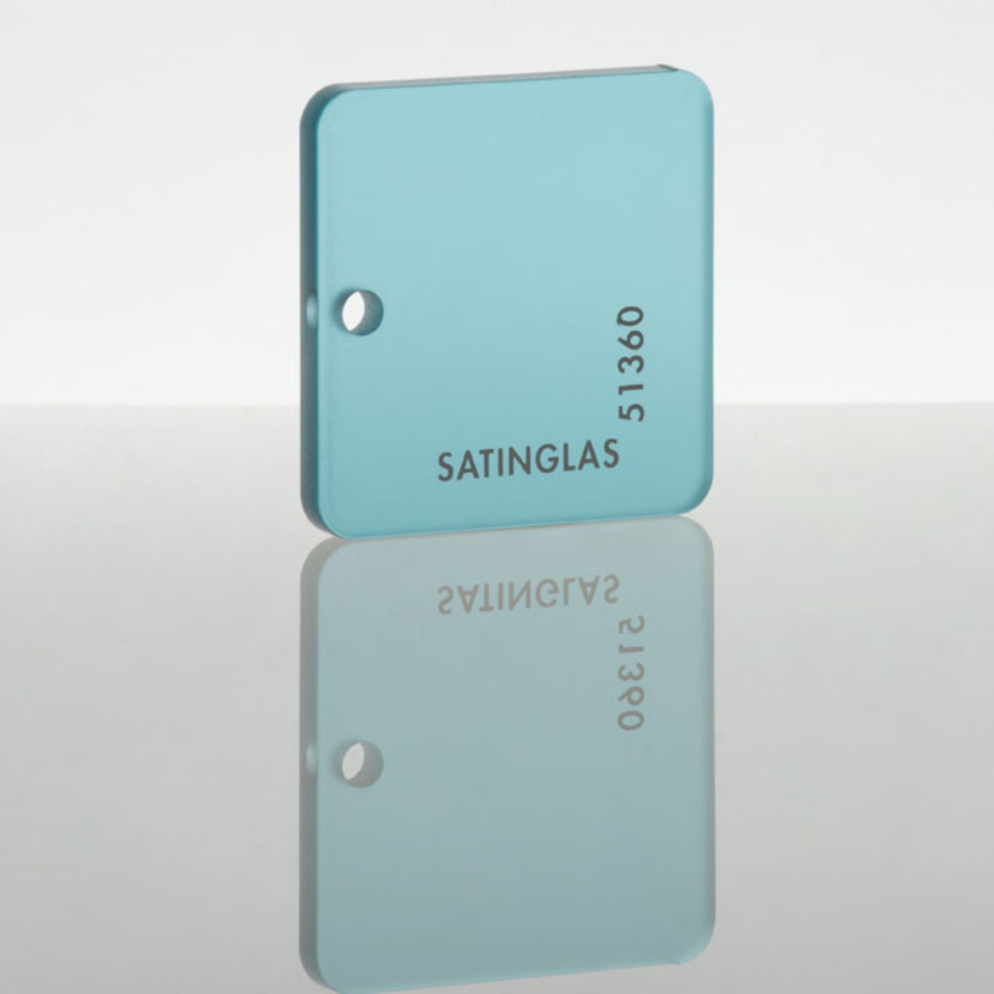 Acrylic (Frosted Turquoise) - Frosted Two Sides