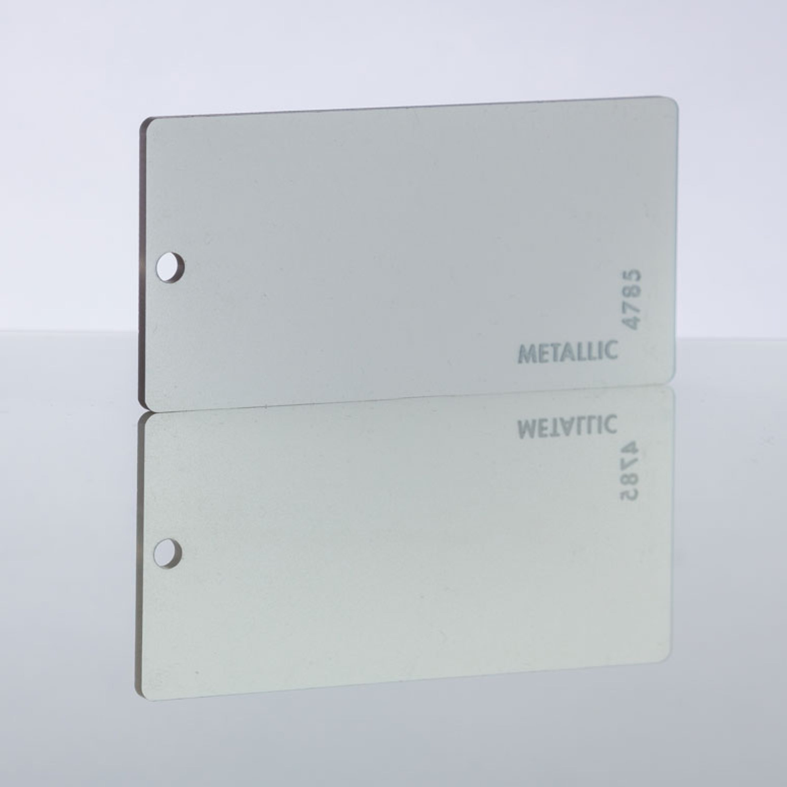 Green Cast Recycled Aluminum Silver Acrylic Sheet