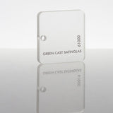 Recycled Acrylic (Frosted Clear) - Frosted Two Sides