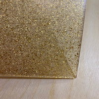 Acrylic (Gold Sparkle)