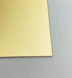 Mirrored Gold Acrylic Sheet