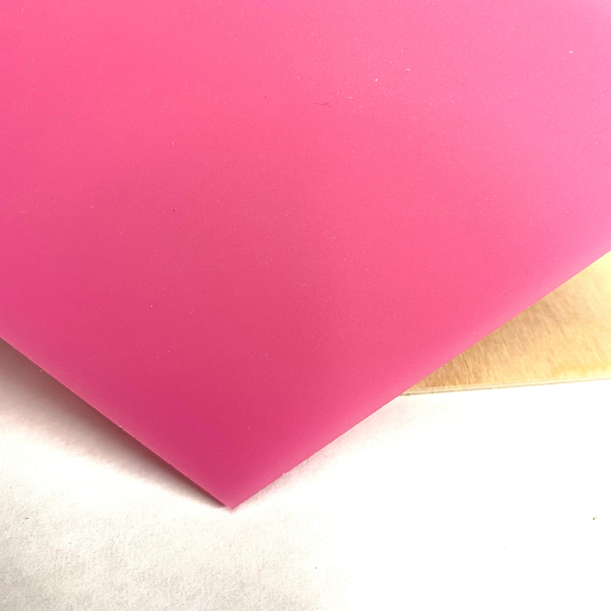 1/8 Matte/Gloss Neon Pink Cast Acrylic Sheets