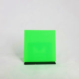 Neon Green Acrylic. Matte finish.