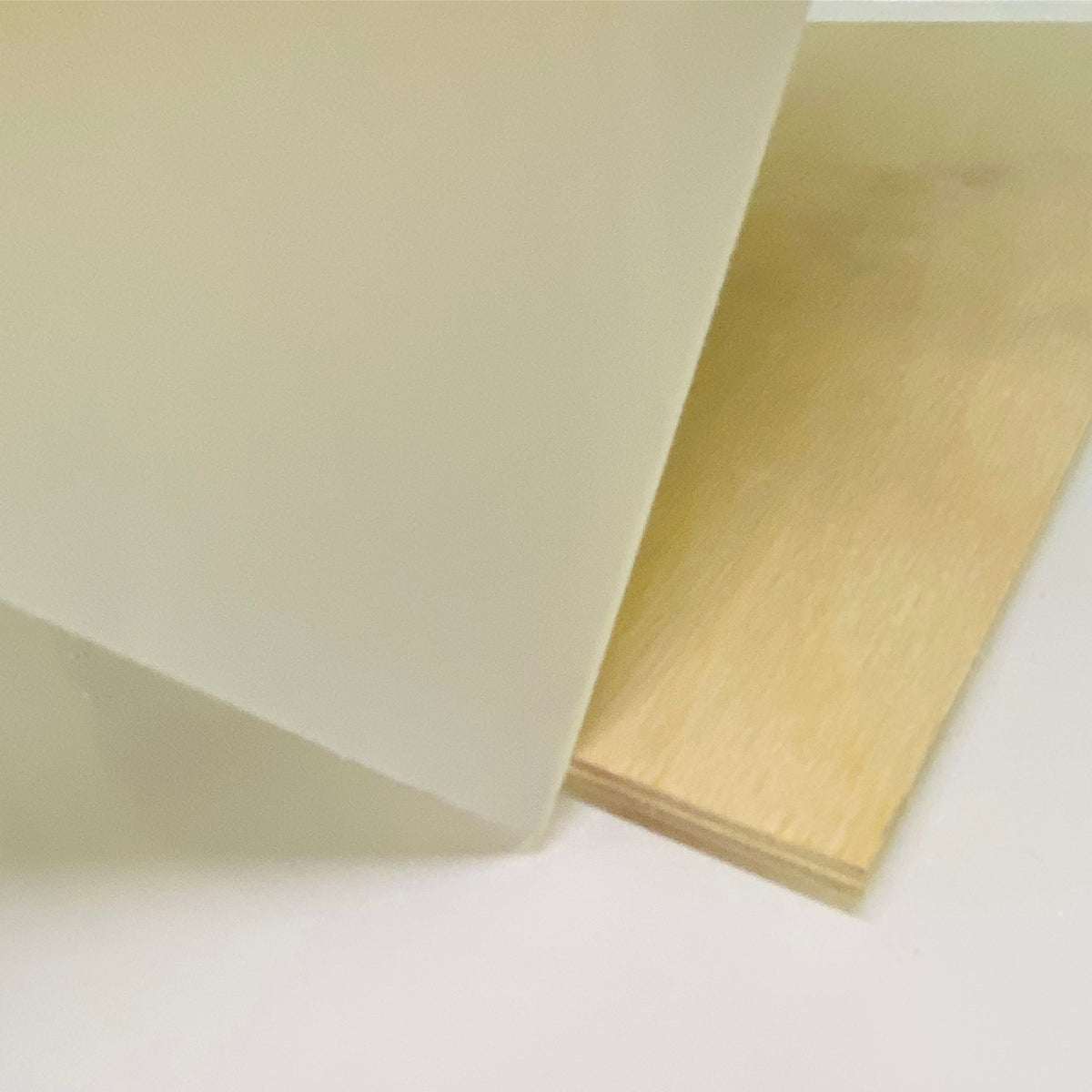 Translucent White Class White Translucent Acrylic for Laser Cutting & Engraving · MakerStock