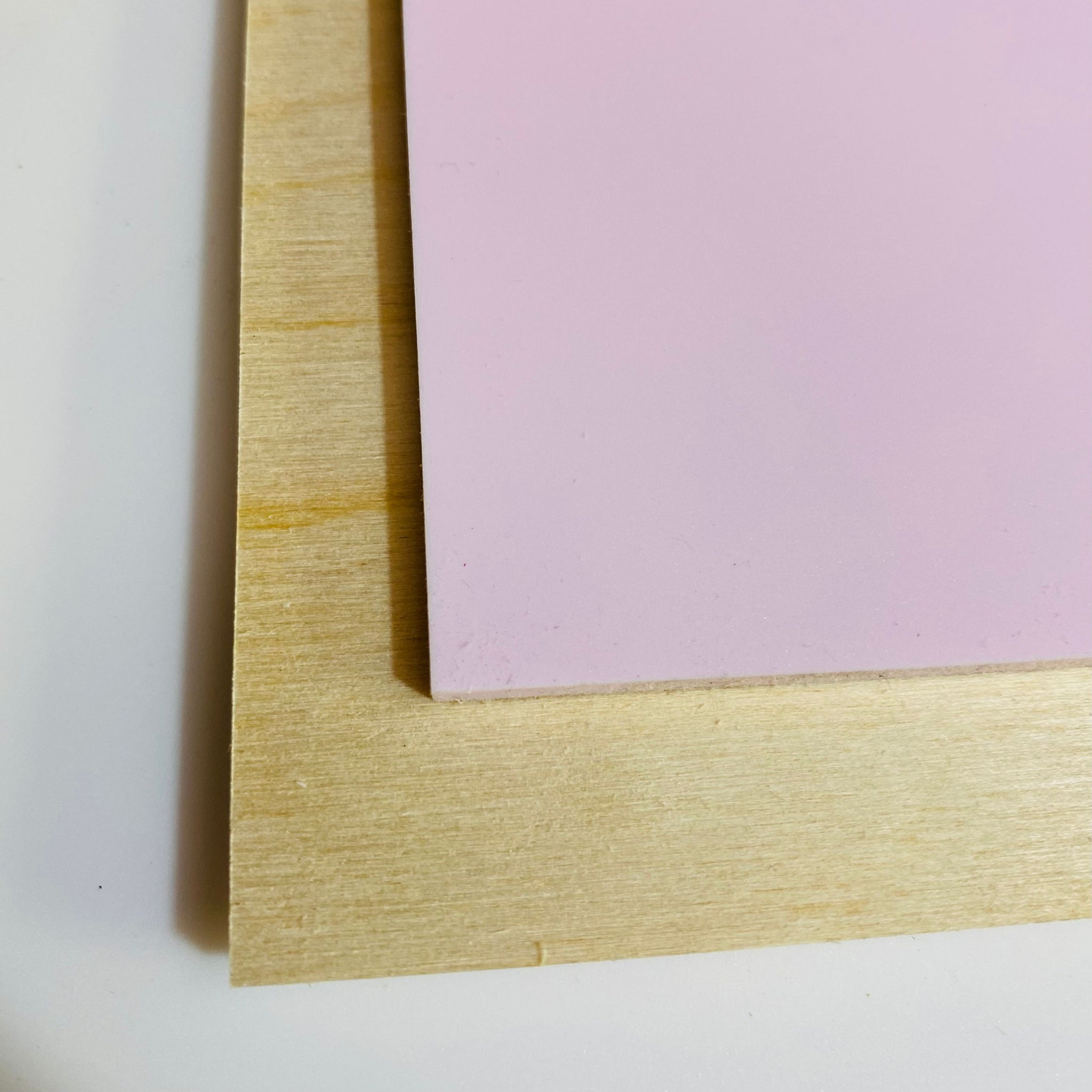Acrylic Sheets - Cut to Size - Opaque Light Blush Pink - S6067
