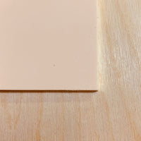 Pastel Light Orange Peach Acrylic Cast Sheet