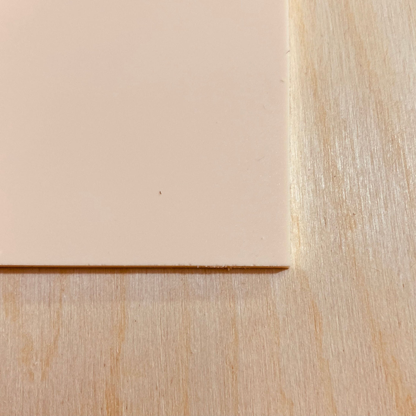 Pastel Light Orange Peach Acrylic Cast Sheet