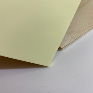 Pastel Yellow Acrylic Cast Sheet