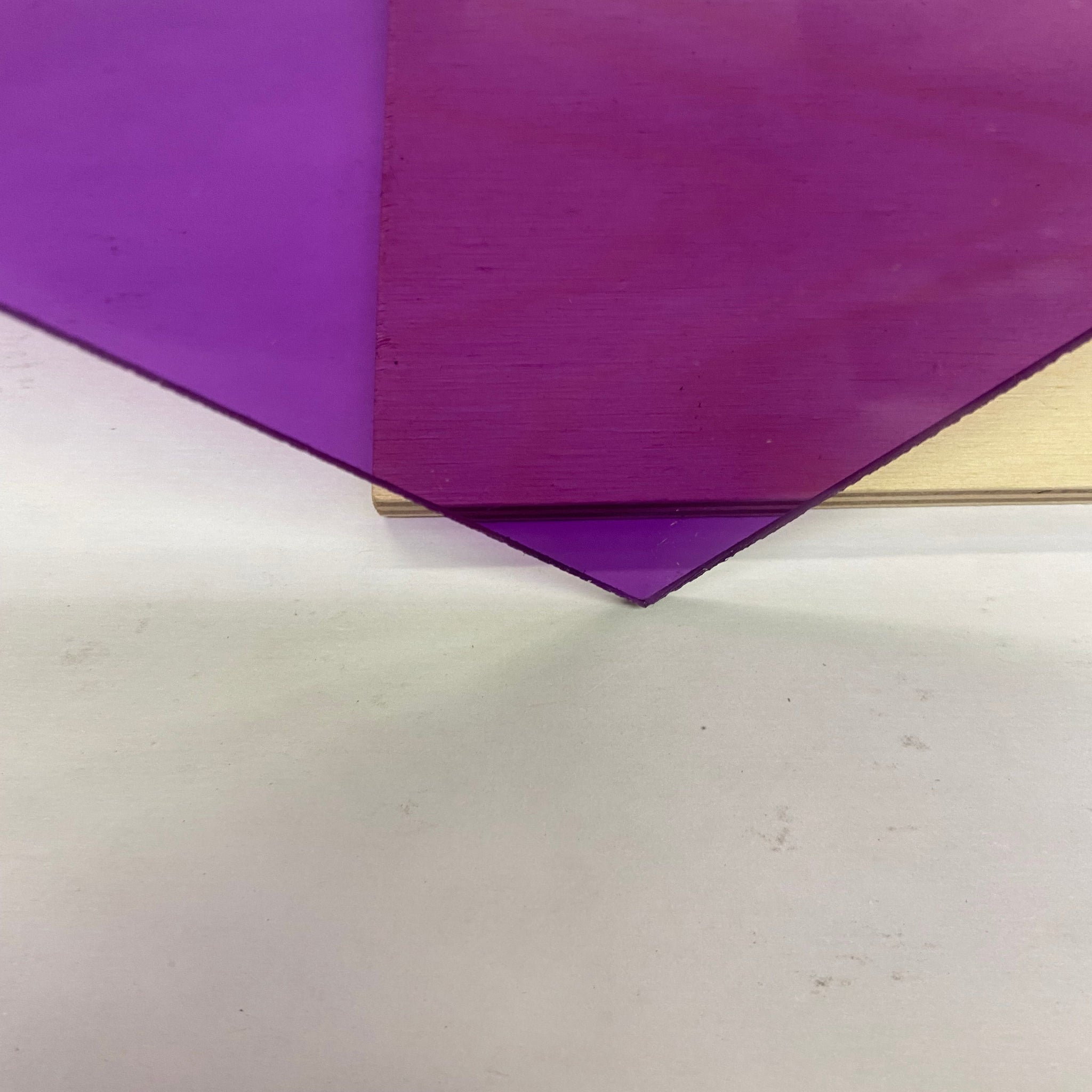 Purple Transparent Acrylic for Laser Cutting – MakerStock