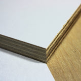 White Melamine Faced Baltic Birch Plywood  - 1/4" - 3/4"